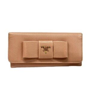 PRADA - Pink Leather Long Wallet